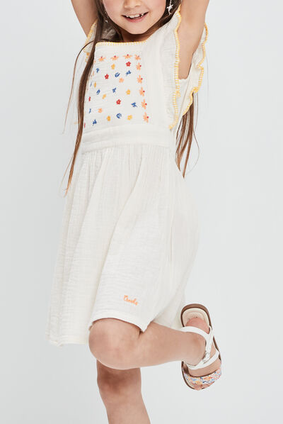 Robe évasée Creeks sable fille