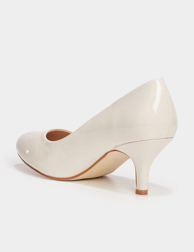 Escarpins irisés sable femme