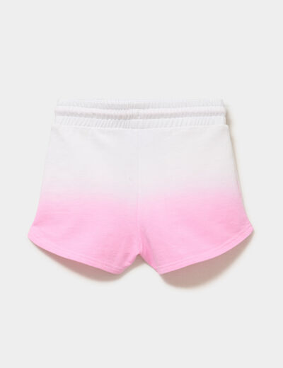 Short taille &eacute;lastiqu&eacute;e coton Stitch multicolore fille