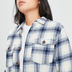 Chemise manches longues Creeks bleu clair femme