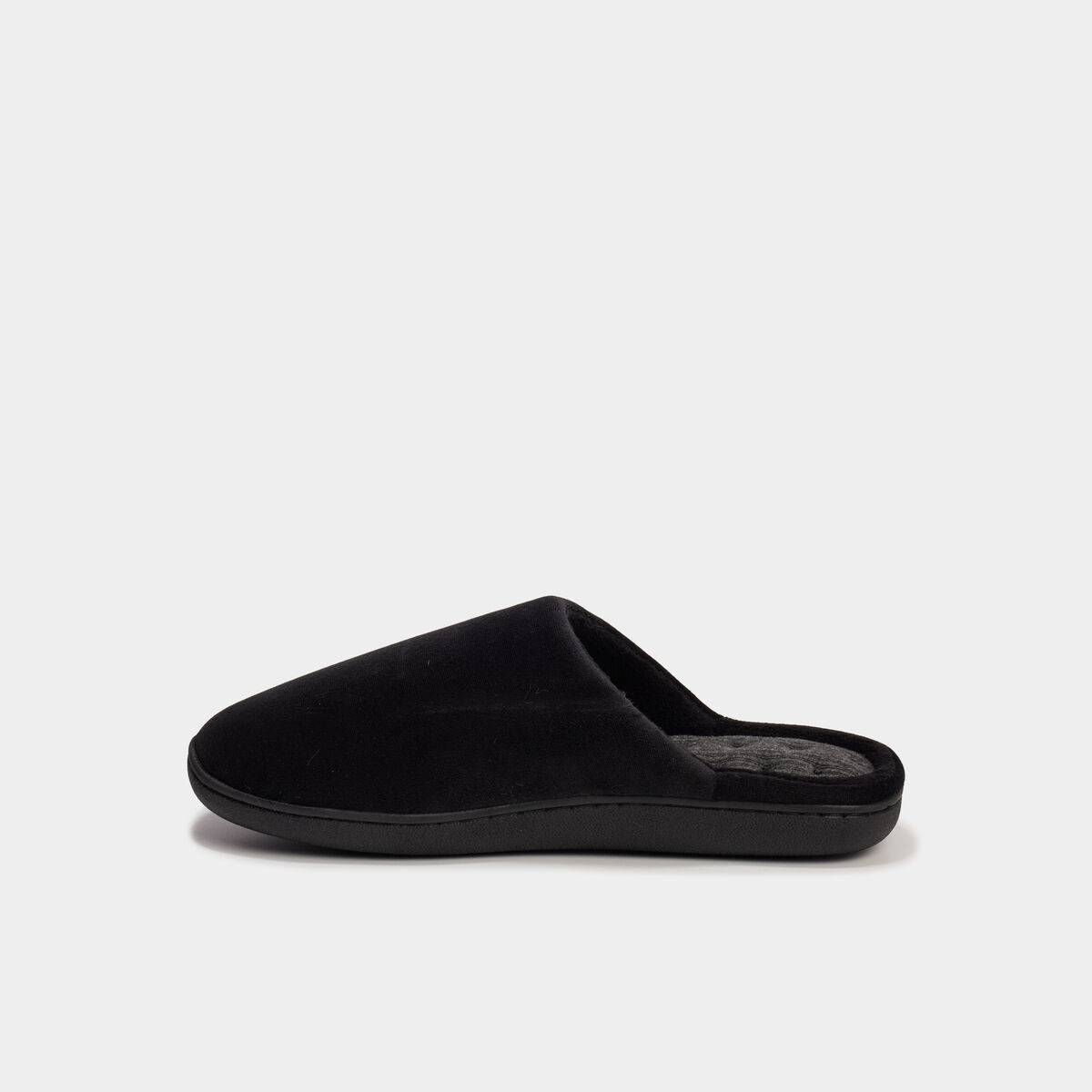 Chaussons mules noir homme