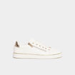 Tennis basses &agrave; lacets Mosquitos blanc femme