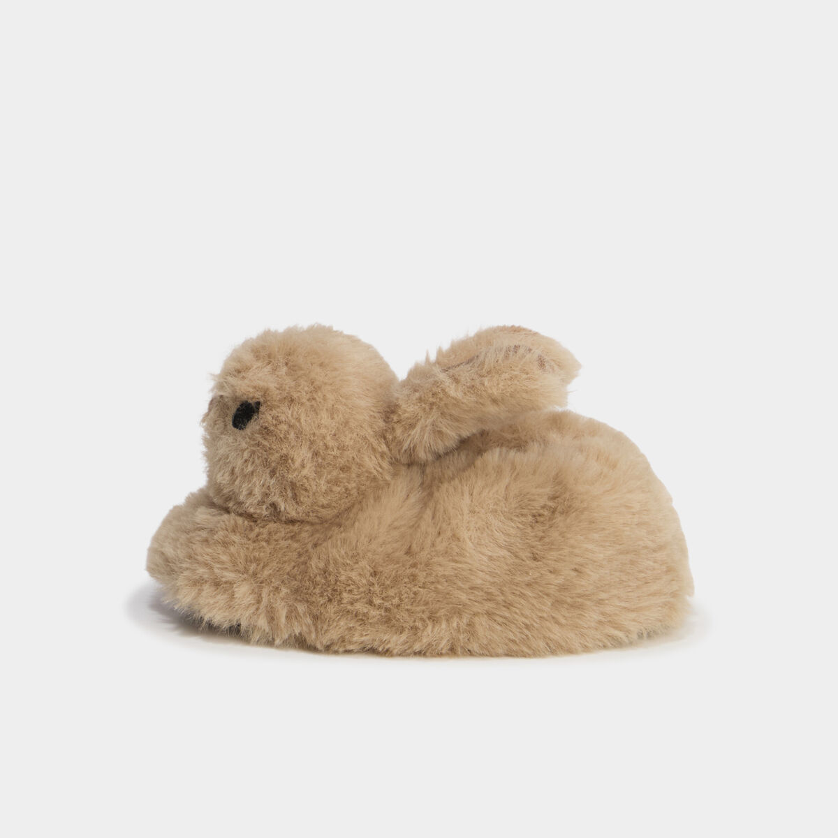 Mono chausson fausse fourrure marron b&eacute;b&eacute; gar&ccedil;on