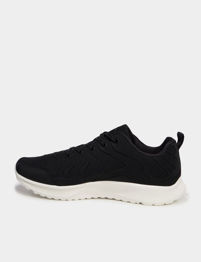 Baskets running noir homme