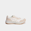 Baskets running &agrave; lacets sable femme