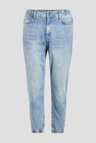 Jeans regular denim bleach homme
