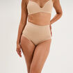 Culotte gainante sans couture beige femme