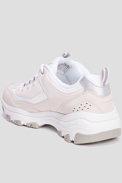 Baskets running mémoire forme Skechers rose femme