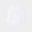 Lot de 5 bodies coton manches longues bleu ciel bébé garçon