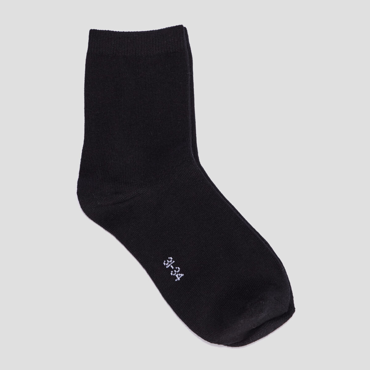 Lot 5 paires chaussettes noir garçon