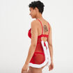 Nuisette No&euml;l ajustable effet plumetis rose framboise femme