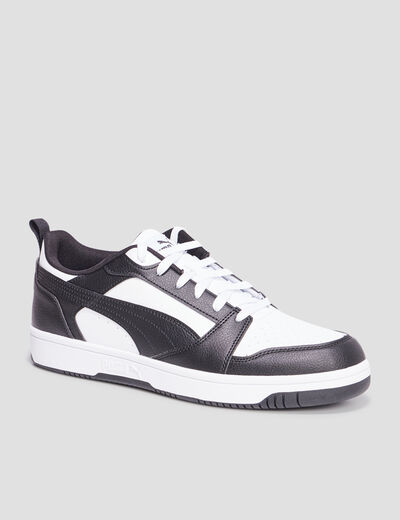 Tennis basses lacets Puma V6 noir homme