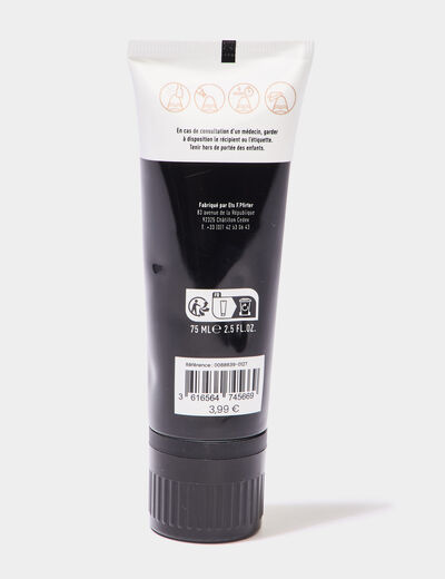 Tube cirage crème cuir lisse 75 ml multicolore mixte