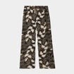 Pantalon large fluide noir femme