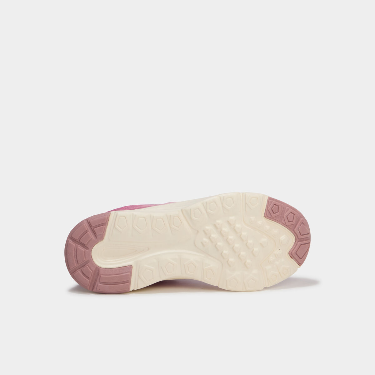 Baskets running &agrave; lacets rose fille