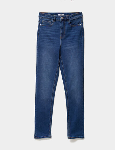 Jeans skinny taille haute denim stone femme