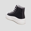 Baskets montantes en toile Creeks noir femme