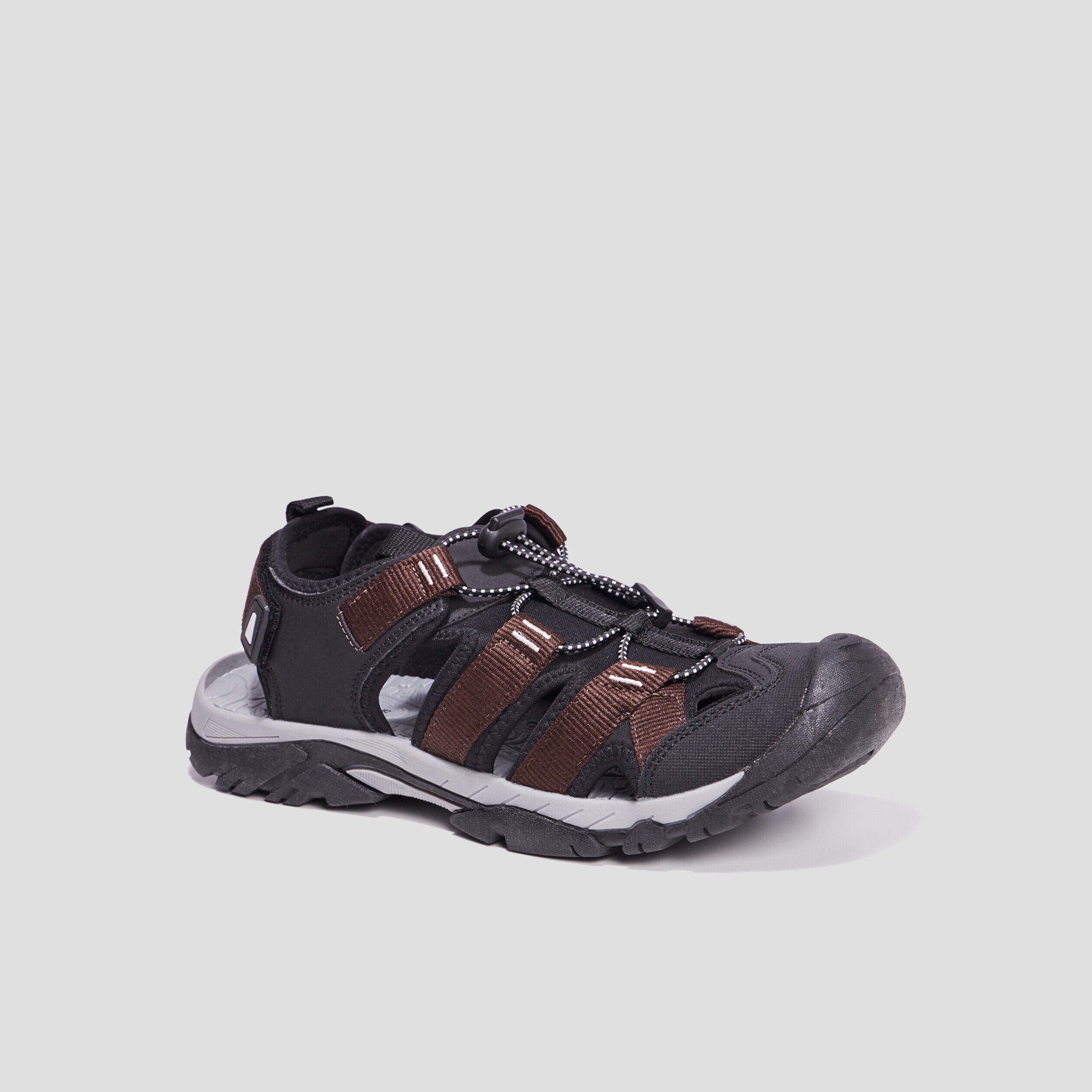 Sandales à lacets élastiqués Trappeur marron homme TRAPPEUR