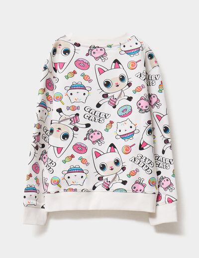 Sweat Gabby et la maison magique multicolore fille