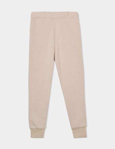 Pantalon de jogging taille élastiquée gris foncé garçon