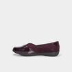 Ballerines bordeaux femme
