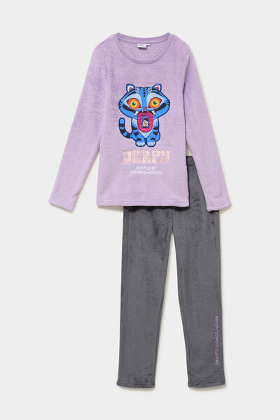 Ensemble pyjama Kpop Demon Hunters mauve fille