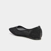 Ballerines strass noir femme