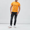 Jeans skinny stretch gris homme