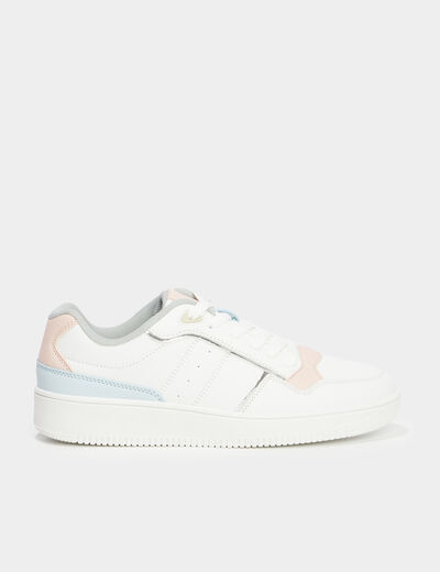 Tennis basses semelle épaisse Creeks multicolore femme