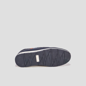 chaussures bateau en cuir trappeur bleu homme Chaussures bateau en cuir Trappeur bleu homme