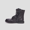 Bottines en cuir Kickers Meeticrock noir femme