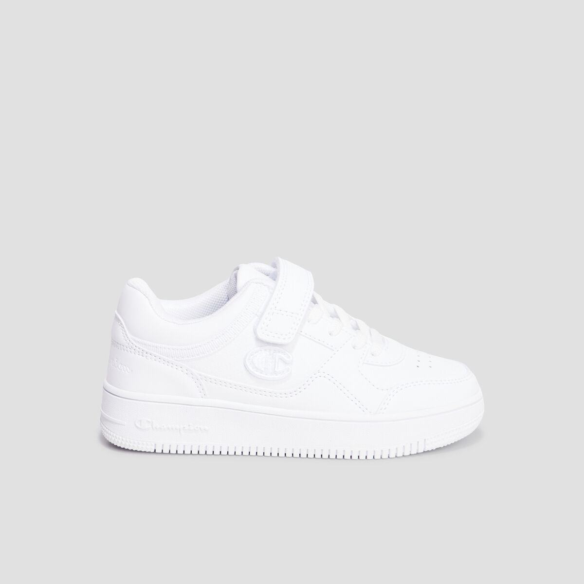 Tennis &agrave; lacets Champion RD18 LOW blanc gar&ccedil;on