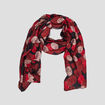 Foulard rouge femme