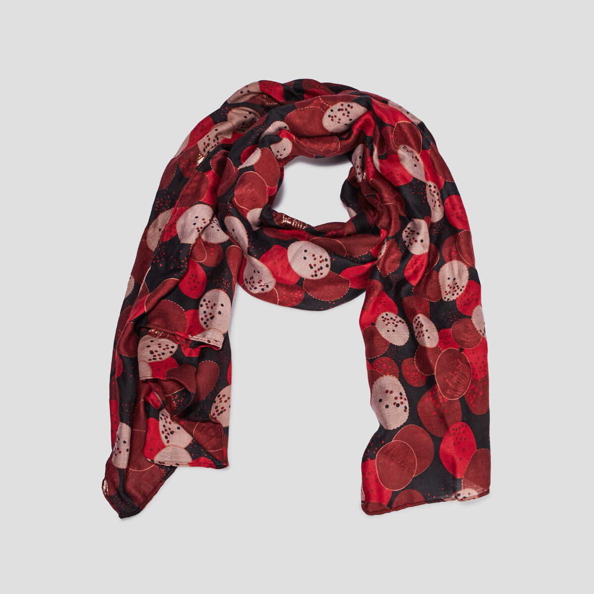 Foulard rouge femme
