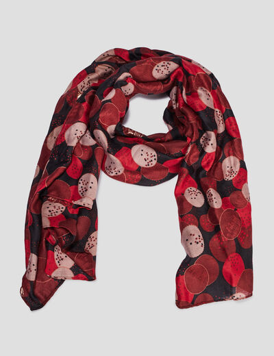 Foulard rouge femme