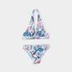 Maillot de bain 2 pièces multicolore fille