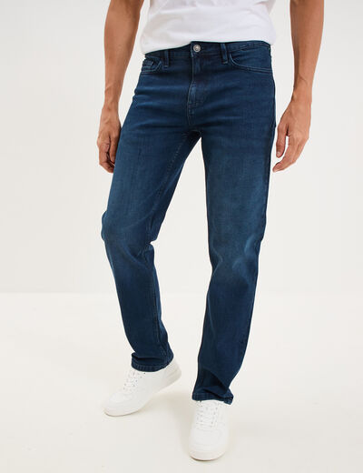 Jeans regular 5 poches denim used homme