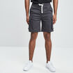 Bermuda cargo à coulisse gris foncé homme