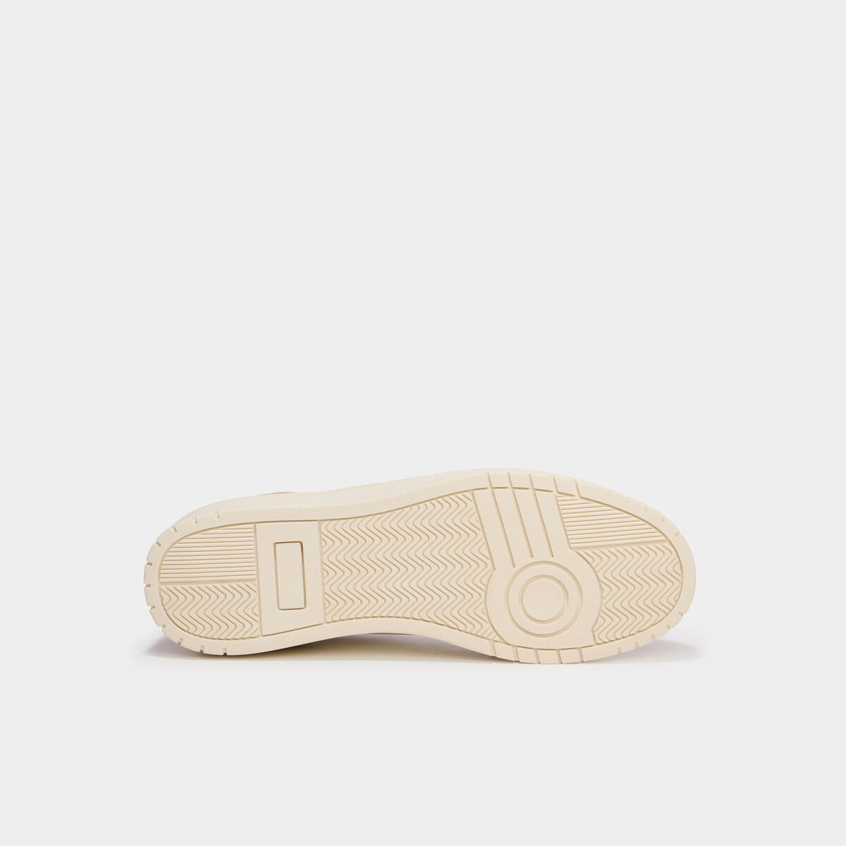 Baskets &agrave; lacets avec semelle &eacute;paisse sable homme