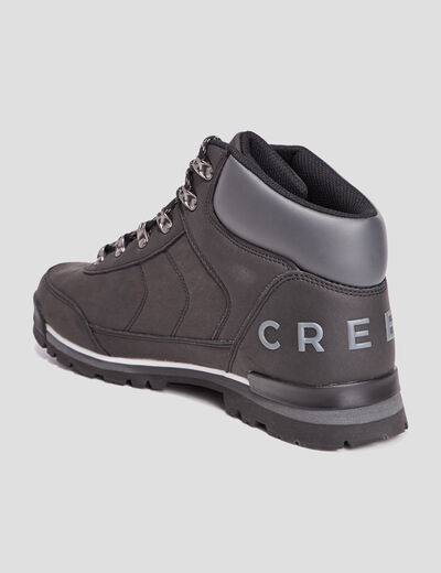 Boots lacées noir homme