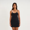 Nuisette fond de robe noir femme