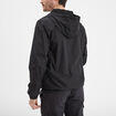 Veste à capuche zippée Trappeur noir homme