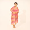Robe de plage longue multicolore femme