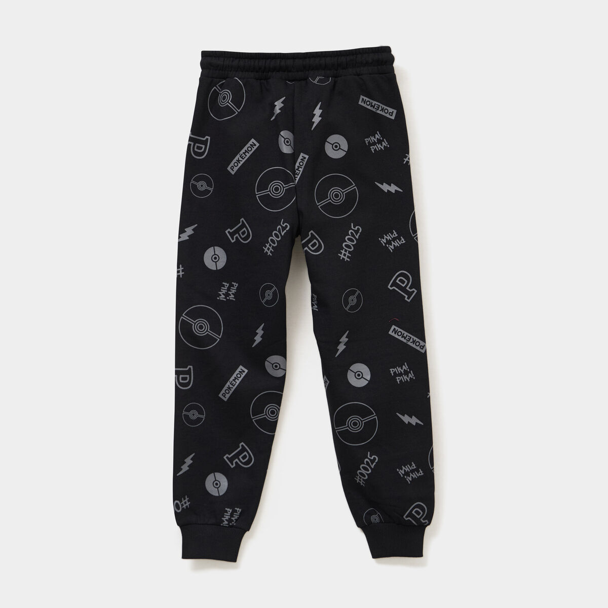 Pantalon de jogging droit Pok&eacute;mon noir gar&ccedil;on