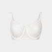Soutien-gorge emboîtant à dentelle Izzie blanc femme grande taille