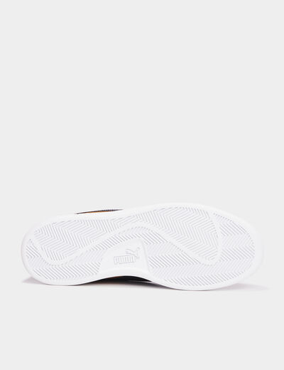 Tennis cuir su&eacute;dine Puma Smash V3 camel homme
