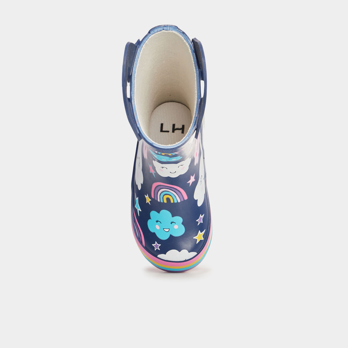 Bottes de pluie multicolore b&eacute;b&eacute; fille