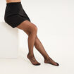 Lot de 3 Collants semi-transparents noir femme