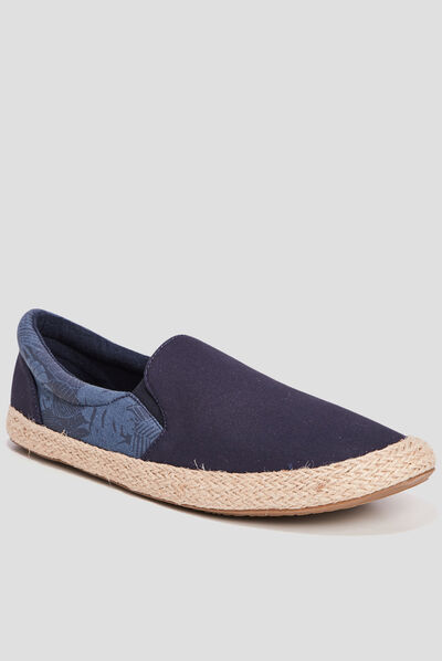 Loafers en toile Creeks bleu marine homme