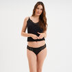 Shorty en dentelle noir femme